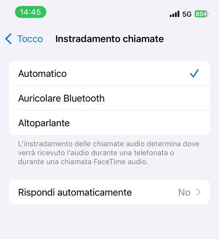 Telefono risposta automatica